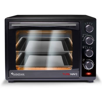 TurboTronic EV35 Vrijstaande Oven - 35 Liter -  Zwart