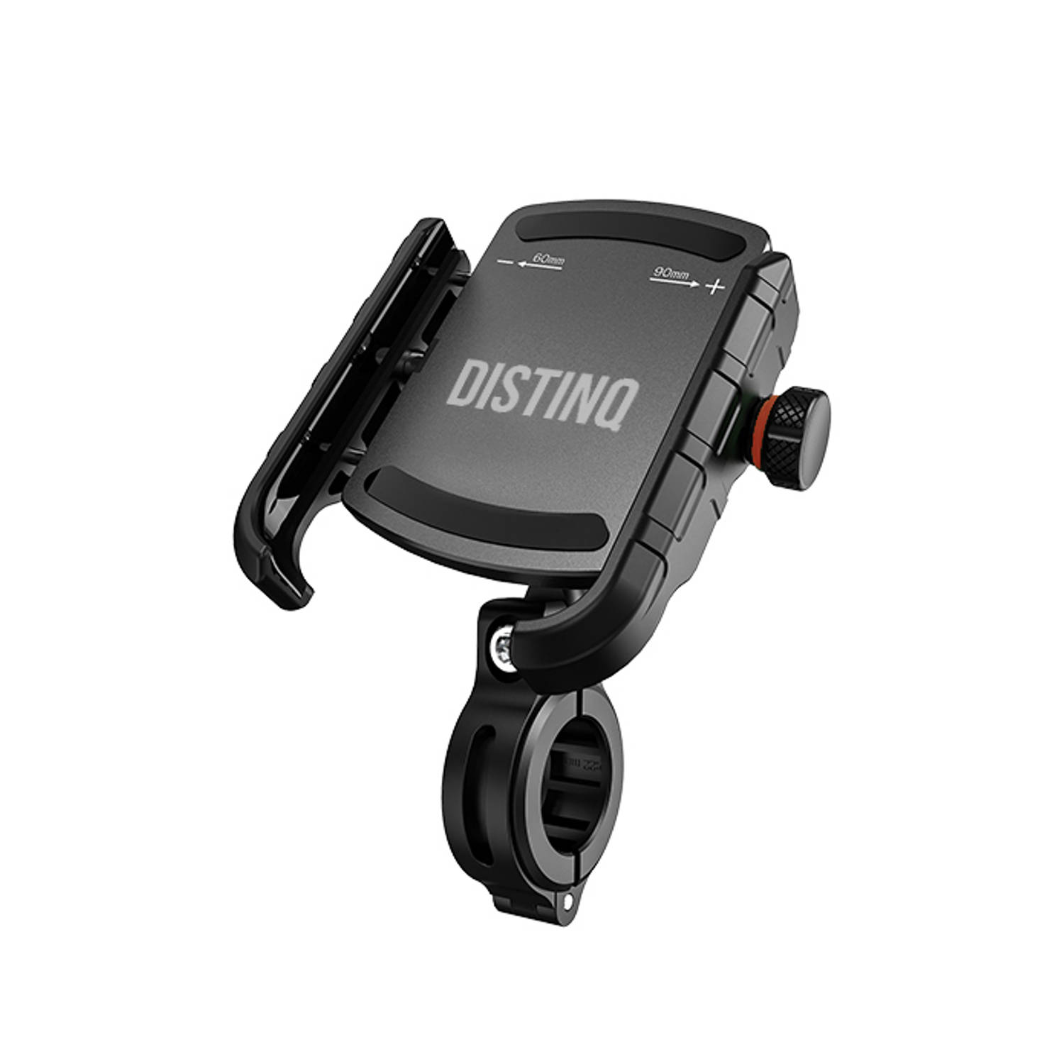 DistinQ Universele Telefoonhouder voor Fiets, scooter en Motor Zwart