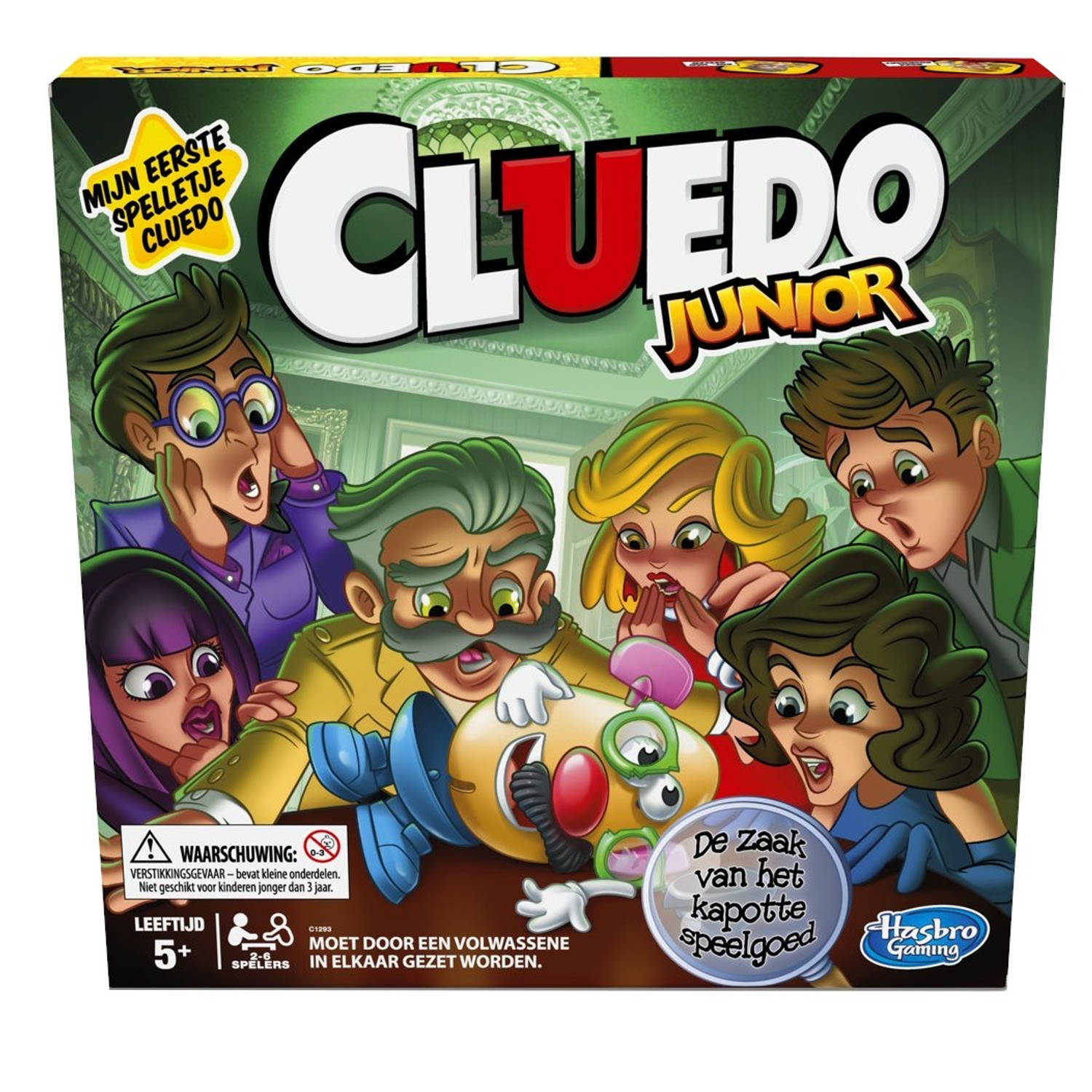 Evalueerbaar Beyond Afwezigheid Hasbro Gaming bordspel Cluedo Junior | Blokker