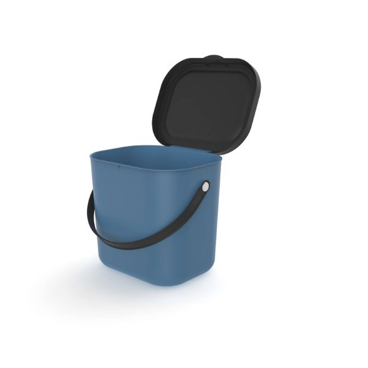 Bang om te sterven Trekker Maak avondeten Rotho Albula afvalbak - 6 liter - blauw | Blokker