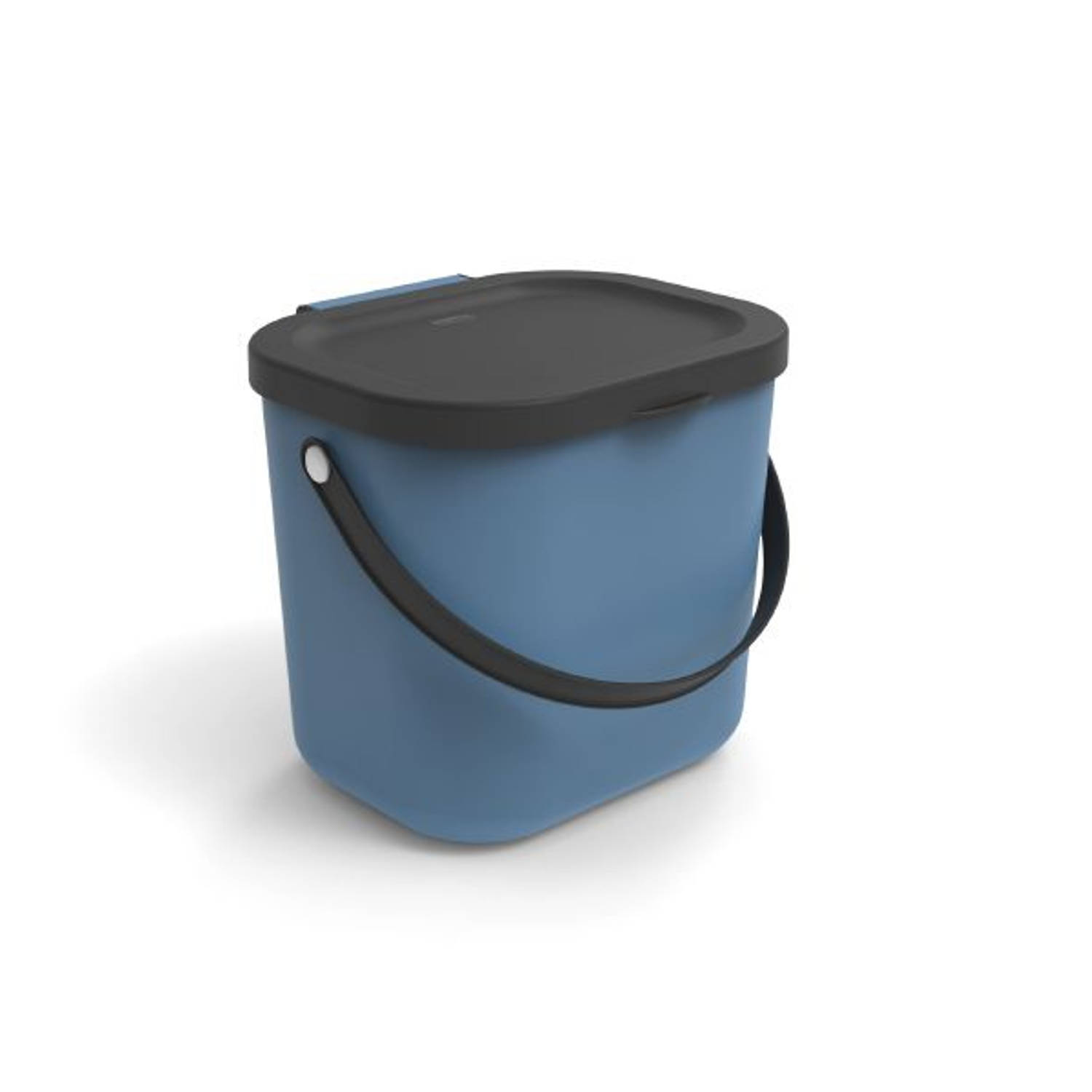 Raad eens naam Australische persoon Rotho Albula afvalbak - 6 liter - blauw | Blokker