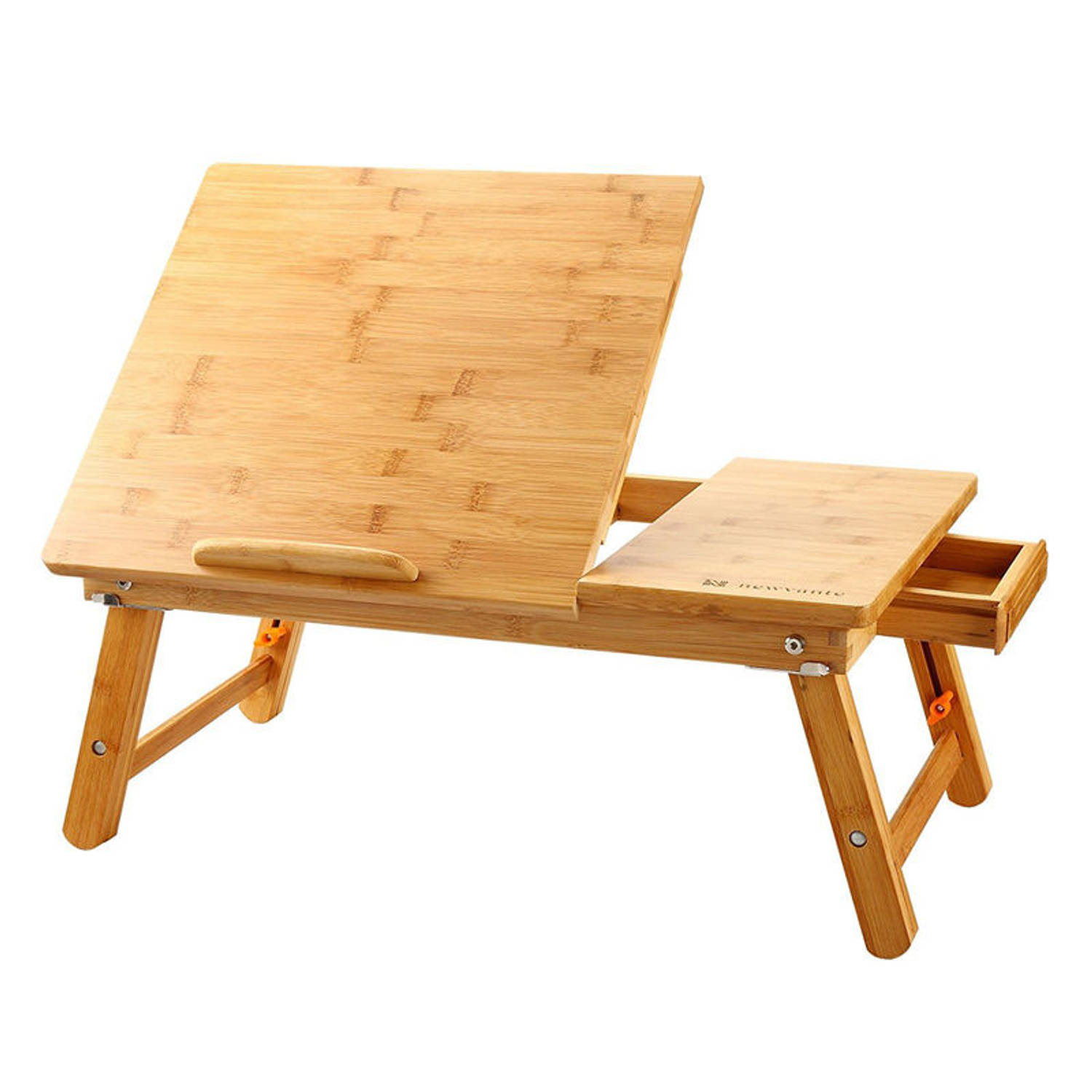 dronken Brein duizend Laptoptafel voor op schoot voor bed of op de bank van bamboe hout - |  Blokker