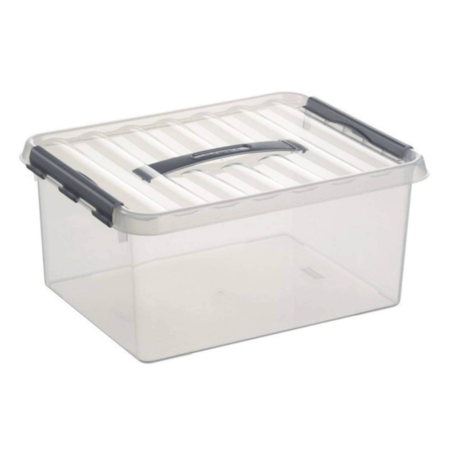 Rijpen toegang dilemma Opberg box/opbergdoos 15 liter 40 x 30 x 18 cm kunststof - Opbergbox |  Blokker