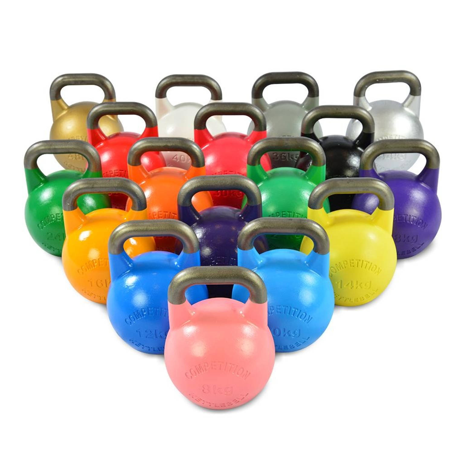 Body-Solid Competition Kettlebells KBCO - 22 kg Lichtpaars