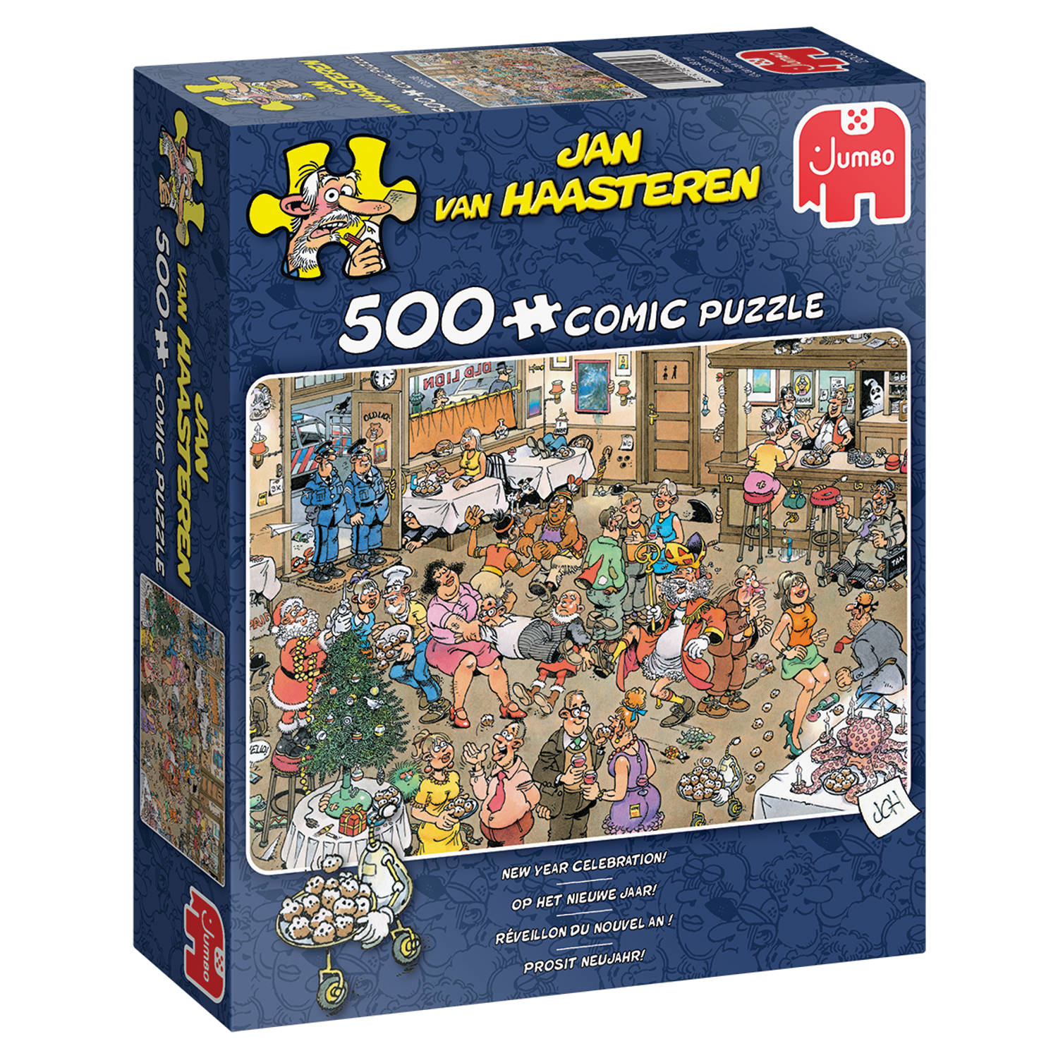 Jan van Haasteren op nieuwe jaar! 500 stukjes | Blokker