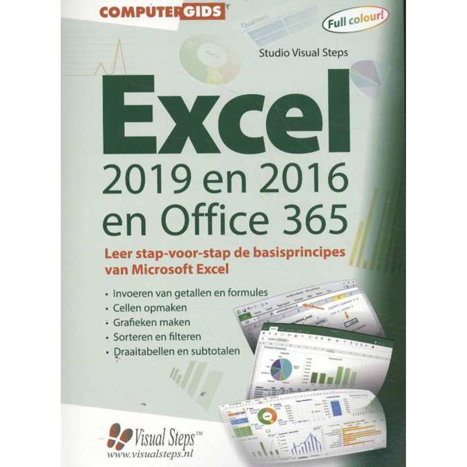 Computergids Excel 2019, 2016 en 2016 en Office 365