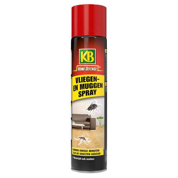 KB Home Defense KB Vliegen- en Muggen Spray 400ml