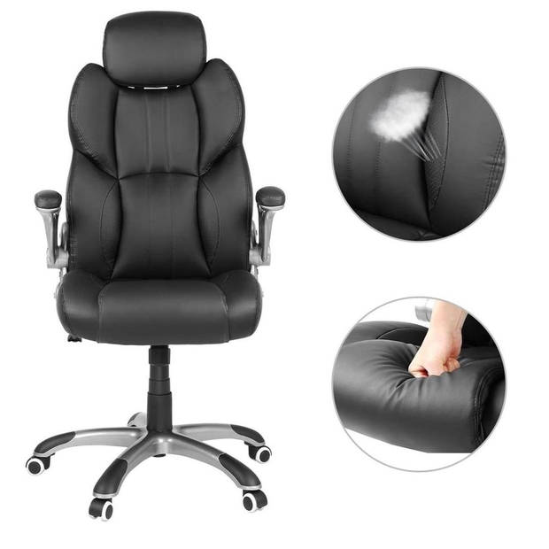 Bobbel Home - Ergonomische bureaustoel - Zwart