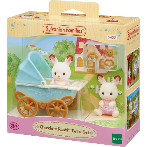 Sylvanian Families set tweeling chocoladekonijn - 5432