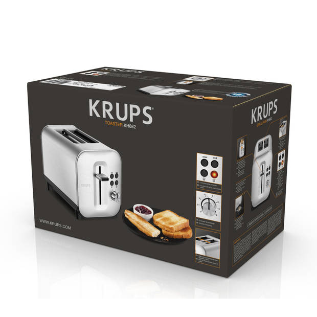 Krups KH682D Broodrooster Excellence 850W