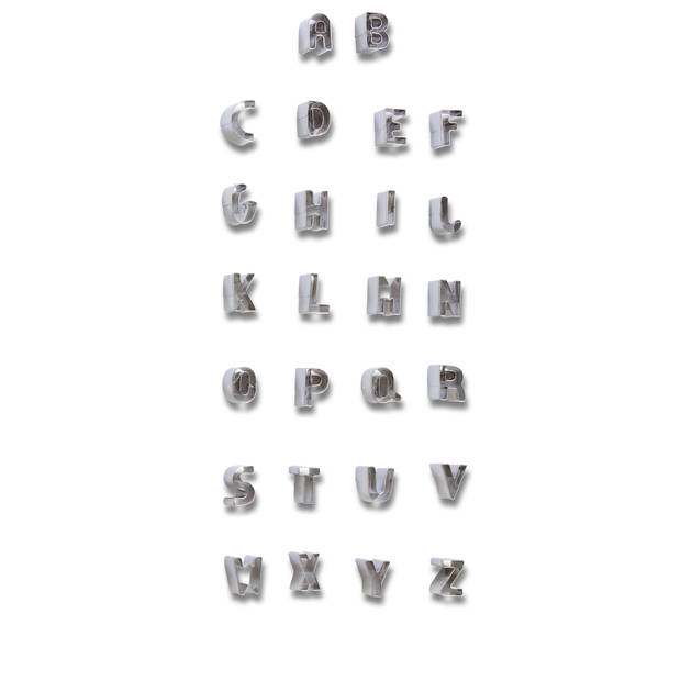 Blokker Bakpret uitsteekvormpjes letters