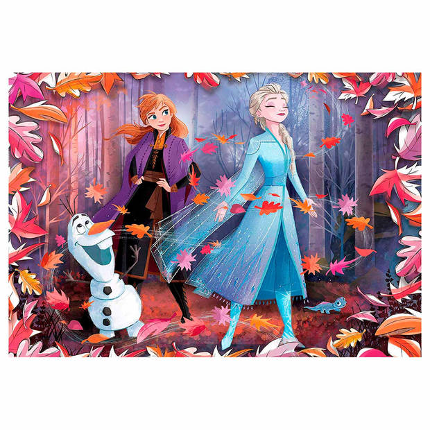 Clementoni legpuzzel Frozen II karton meisjes 104 stukjes