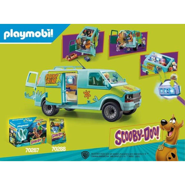 Playmobil Scooby-Doo! mystery machine 70286