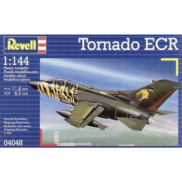 Revell modelbouwset Tornado ECR 1:144 groen 63-delig