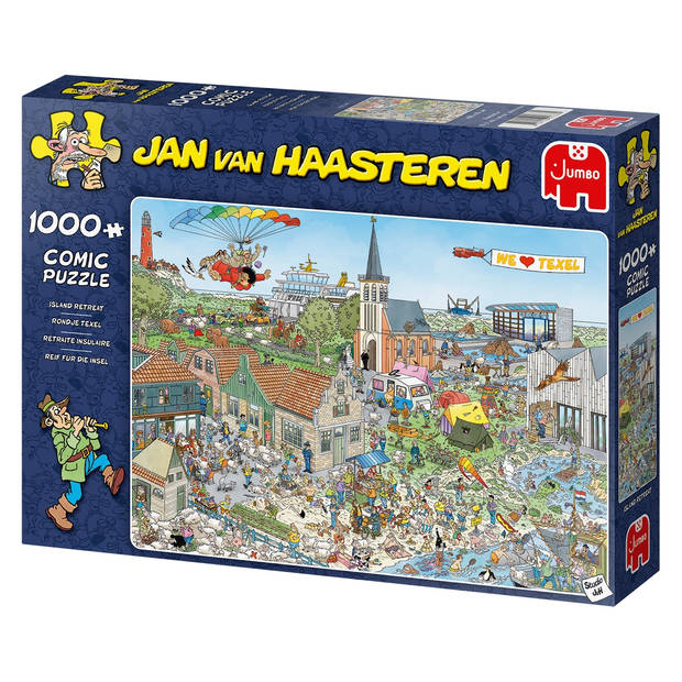 Jan van Haasteren rondje Texel - 1000 stukjes