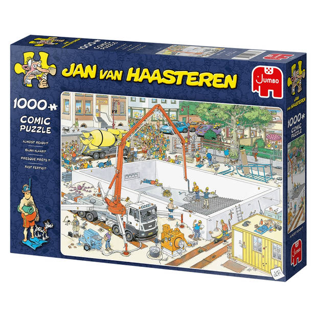 Jumbo puzzel Jan van Haasteren Bijna klaar?- 1000 stukjes