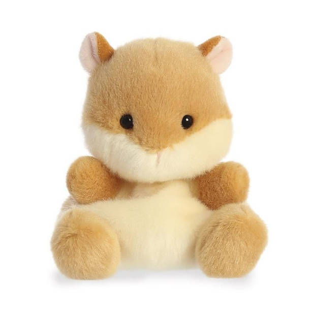 Aurora Pluche dier knuffel hamster - 13 cm - Knuffeldieren hamsters - Knuffel huisdieren