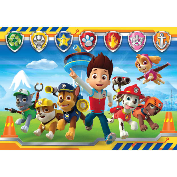 Clementoni legpuzzel Paw Patrol 104 stukjes 48,5 x 33,5 cm