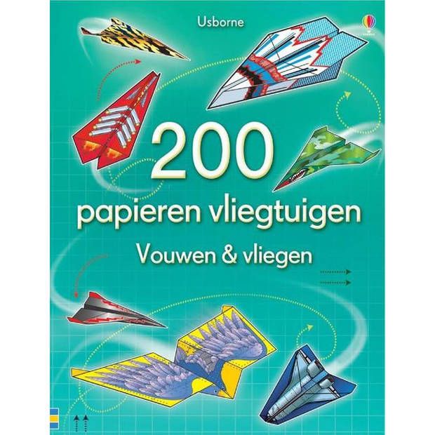 200 Papieren vliegtuigen-vouwen en vliegen