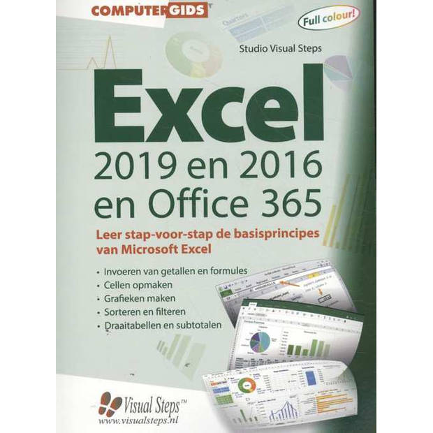 Computergids Excel 2019, 2016 en 2016 en Office 365
