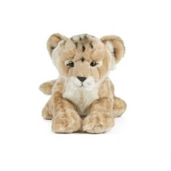 Pluche leeuwen welpje knuffel 35 cm speelgoed- Baby leeuw safaridieren knuffels - Speelgoed