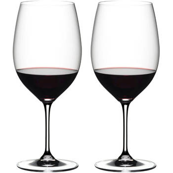 Riedel Rode Wijnglazen Vinum - Cabernet / Merlot - 2 stuks