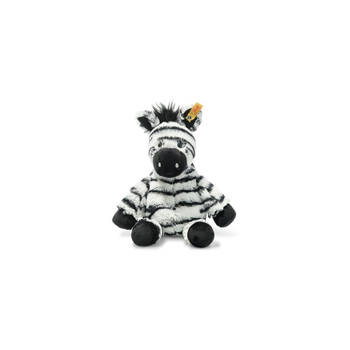 Steiff knuffel Soft Cuddly Friends zebra Zora, wit/zwart