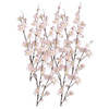 5x Stuks roze appelbloesem kunstbloem/tak met 57 bloemetjes 84 cm - Kunstbloemen