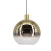 Artdelight Hanglamp Rosario Ø 30 cm glas goud-helder