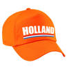 Holland / Nederland landen pet oranje jongens en meisjes - Verkleedhoofddeksels