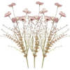 3x Roze papaver/klaproosjes takken 53 cm decoratie - Kunstplanten