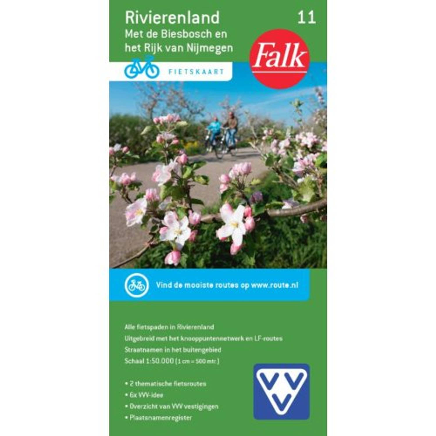 Falk Vvv Fietskaart 11 Rivierenland