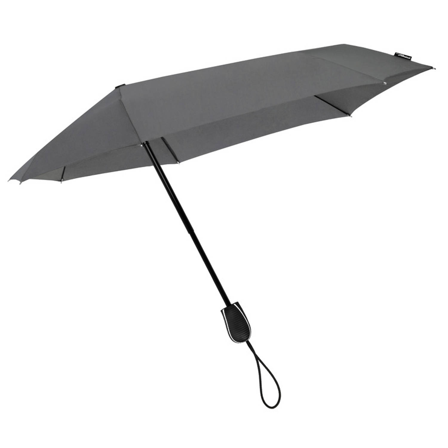 STORMini opvouwbare storm paraplu grijs 100 cm Mini stormparaplu