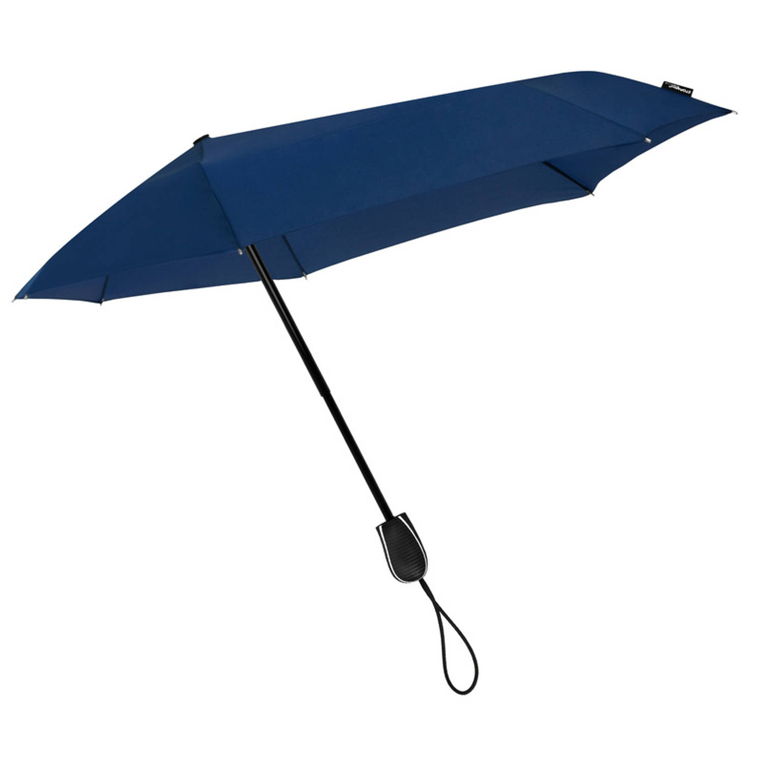 STORMini opvouwbare storm paraplu donkerblauw 100 cm Mini stormparaplu