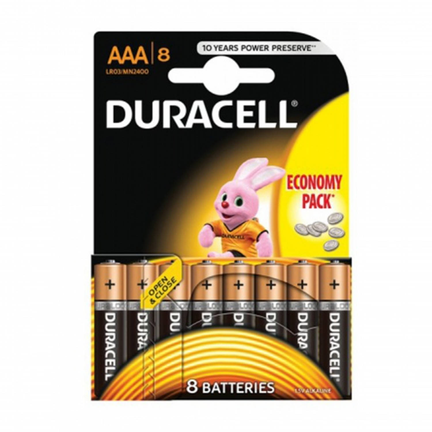 Duracell Duralock Batterijen - 8 Pack AAA