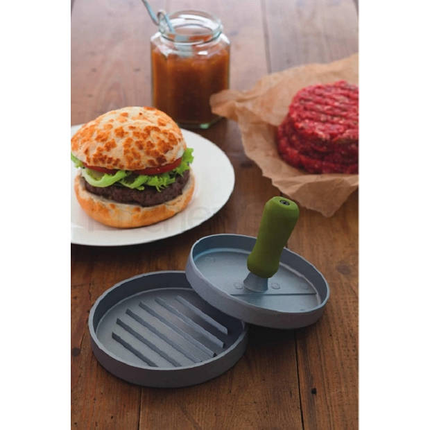 KitchenCraft - Quarter Pounder Hamburgerpers - Soft Grip - KitchenCraft