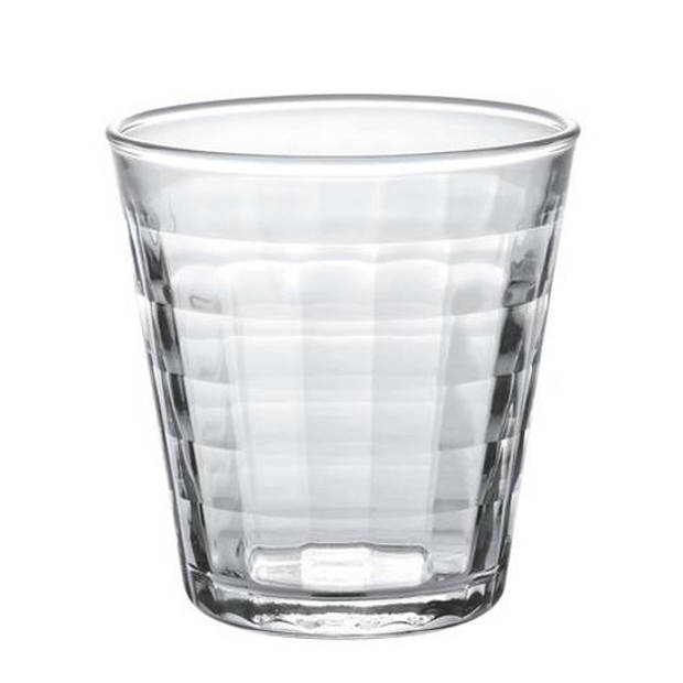 Drinkglazen/waterglazen transparant Prisme set 170/275 ml 12-delig - Drinkglazen