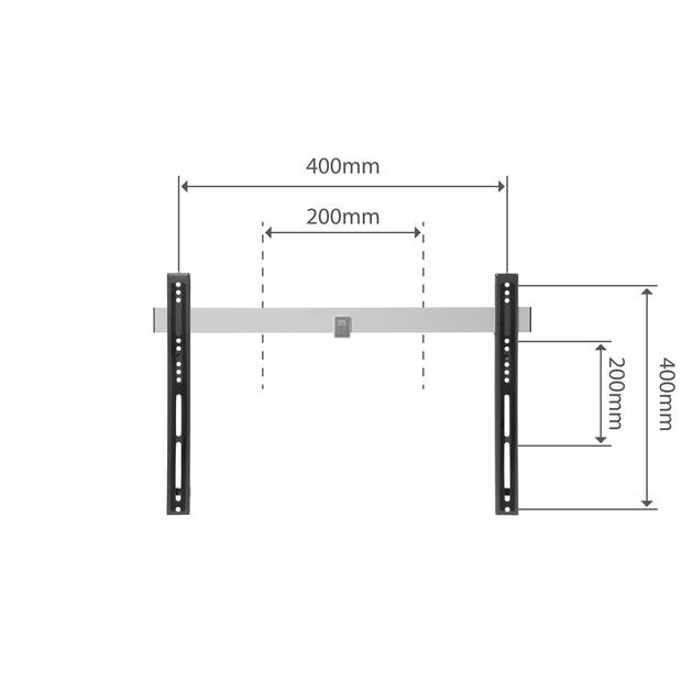 One For All WM6411 VESA 400 muurbeugel - vast/plat
