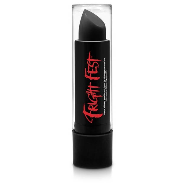 PaintGlow Lippenstift/Lipstick - zwart - 4,5 gram - Schmink - Halloween/Carnaval - Verkleedlippenstift