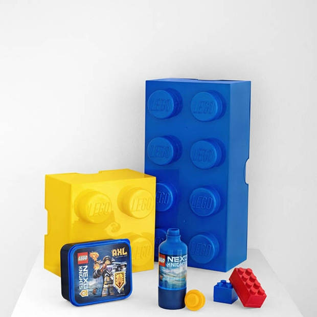 LEGO - Drinkfles Nexo Knights 0.4 L, Blauw - LEGO