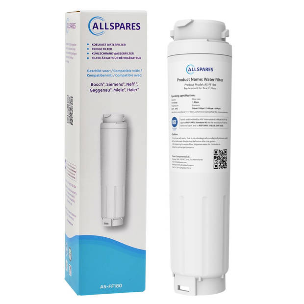 AllSpares Waterfilter AS-FF180