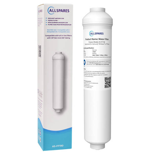 AllSpares Waterfilter AS-FF190
