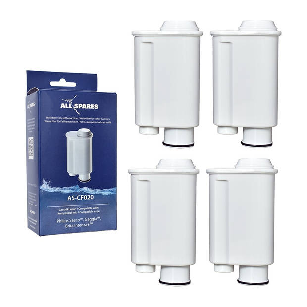 AllSpares Saeco Intenza+ Waterfilter (4St.) CA6702