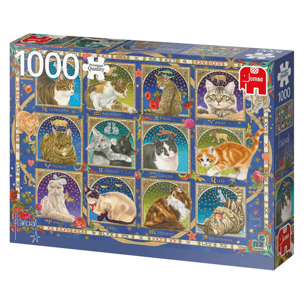 Jumbo puzzel Horoscoop - Katten - 1000 stukjes