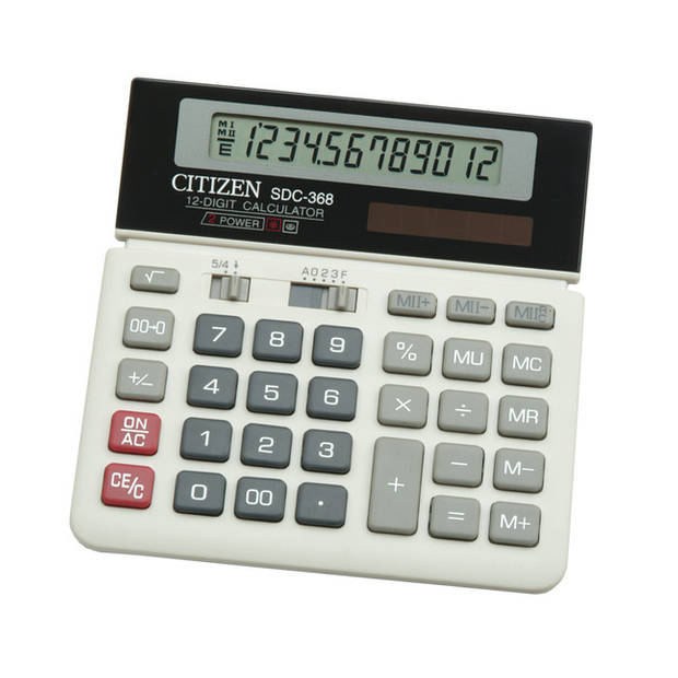 Calculator Citizen desktop Business Line wit/zwart