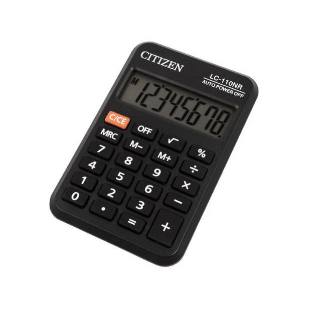 Calculator pocket Citizen Business Line zwart