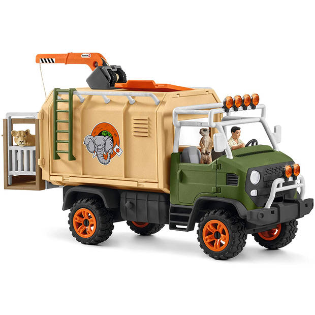 Schleich Safari - GROTE REDDINGSWAGEN VOOR DIEREN 42475