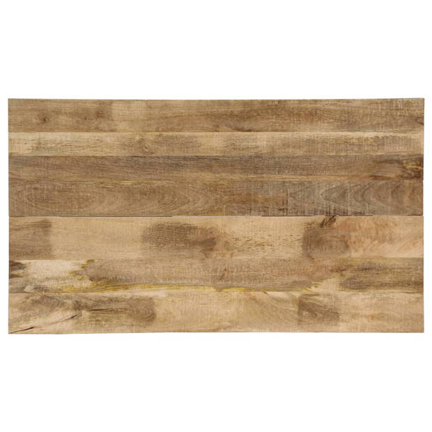 vidaXL Eettafel 140x80x76 cm massief mangohout