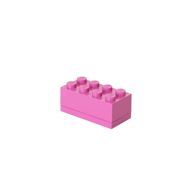 LEGO - Set van 2 - Opbergbox Mini 8, Roze - LEGO