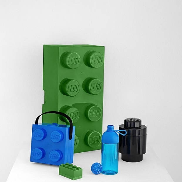 LEGO - Set van 2 - Opbergbox Mini 8, Groen - LEGO